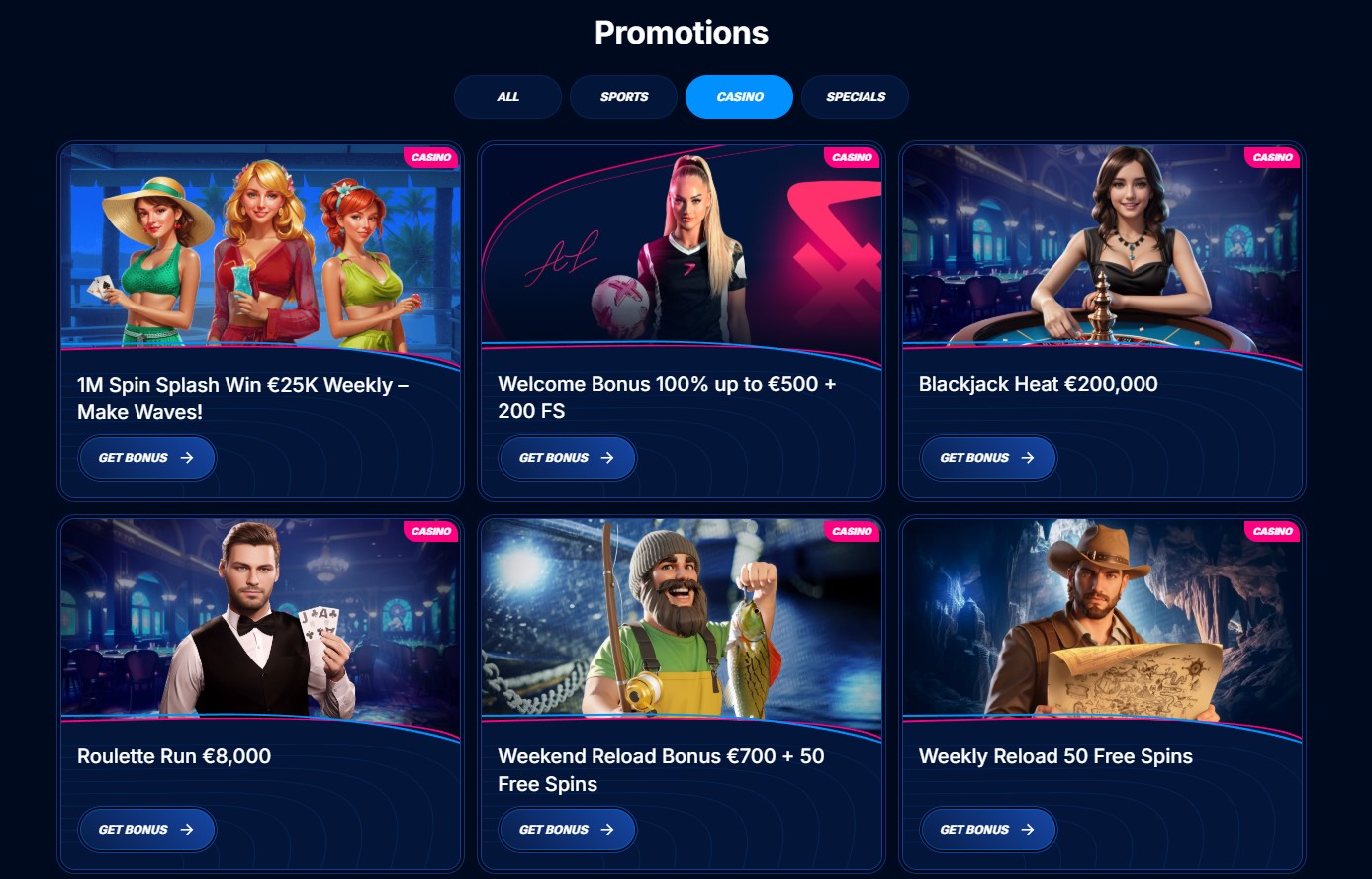 Promocje i bonusy kasynowe dostępne na mobile